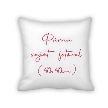 Párna saját fotóval