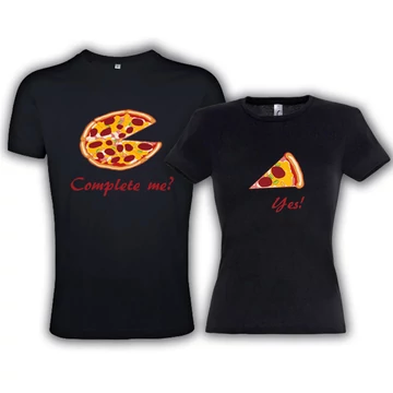 Fekete páros poló pizza